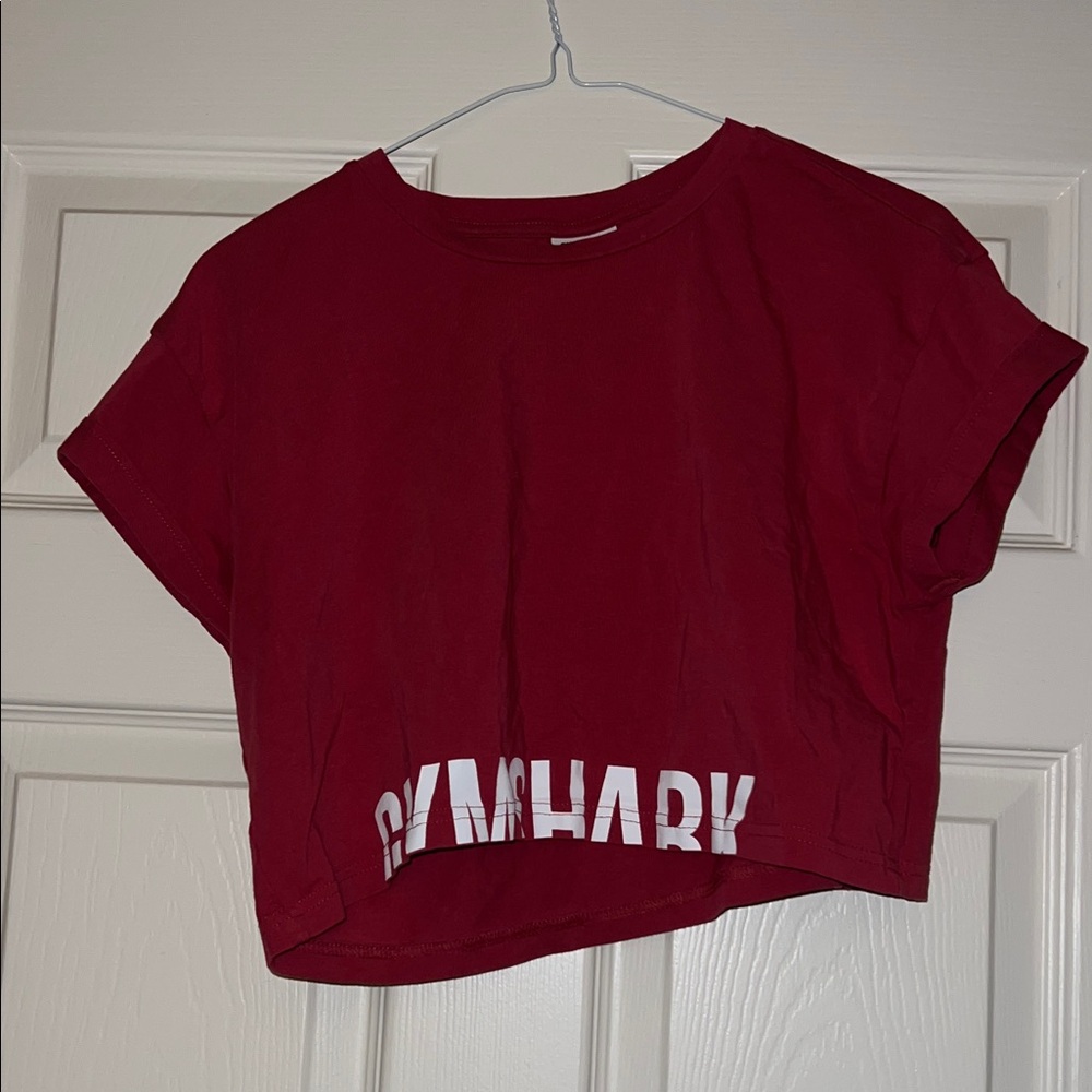 Pink Gymshark Crop Top